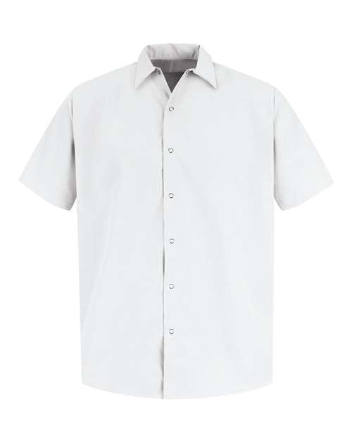 Men's Specialized Pocketless Polyester Work Shirt