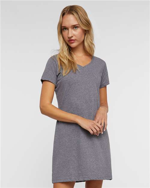Women's Fine Jersey V-Neck Coverup - Image 4