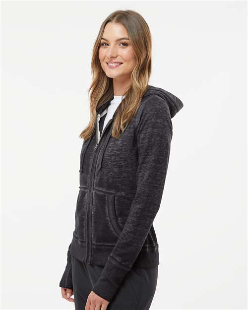 Women's Zen Fleece Full-Zip Hooded Sweatshirt - Image 8