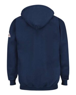 Alternative view of Men's Flame Resistant Quarter-Zip Hooded Sweatshirt