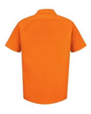 Alternative view of Men's Tall Enhanced Visibility Short Sleeve Work Shirt