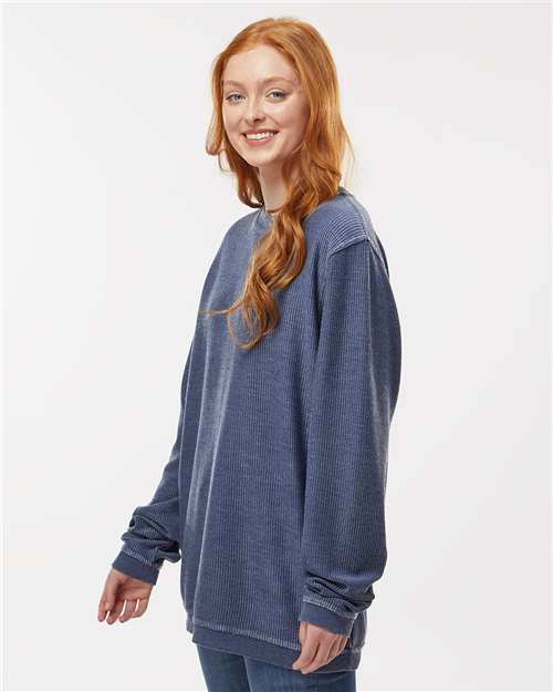 Unisex Corded Crewneck Sweatshirt - Image 15