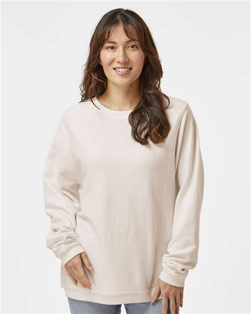 Unisex Corded Crewneck Sweatshirt - Image 8