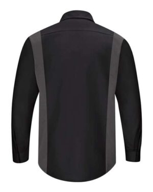 Alternative view of Men's Tall Performance Plus Long Sleeve Shirt with OilBlok Technology