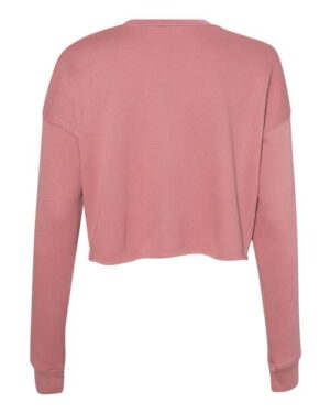 Alternative view of Women's Crop Fleece Crewneck Sweatshirt