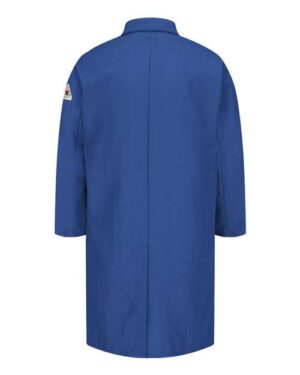 Alternative view of Men's Concealed Snap Front Lab Coat - Nomex® IIIA - 6 oz.