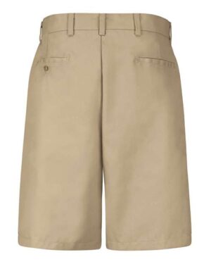 Alternative view of Men's Cotton Casual Plain Front Shorts