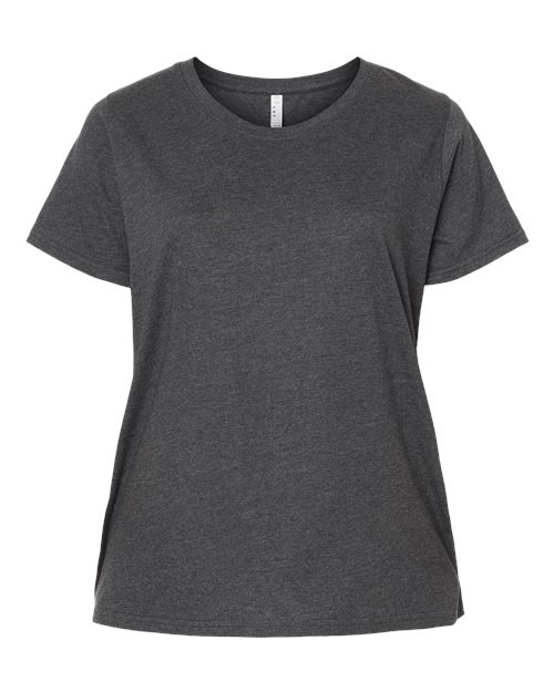 Women's Curvy Collection Fine Jersey Tee - Image 22