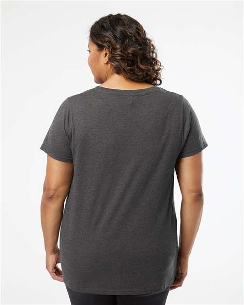 Women's Curvy Collection Fine Jersey Tee - Image 27