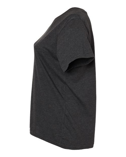 Women's Curvy Collection Fine Jersey V-Neck Tee - Image 27