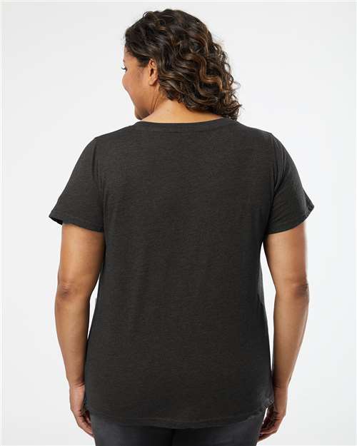 Women's Curvy Collection Fine Jersey V-Neck Tee - Image 30