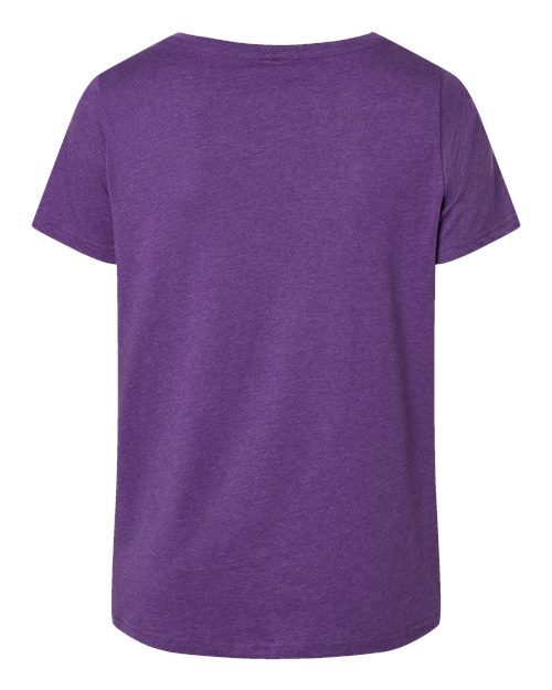 Women's Curvy Collection Fine Jersey V-Neck Tee - Image 17