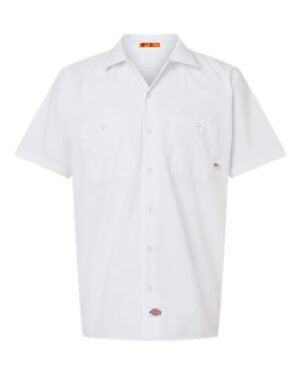 Men's Tall Industrial Short Sleeve Work Shirt