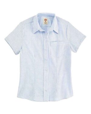 Women's Short Sleeve Stretch Oxford Shirt