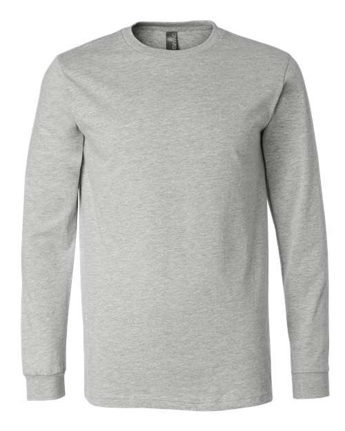 Heather CVC Long Sleeve Tee - Image 2