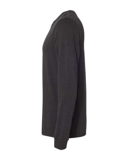 Heather CVC Long Sleeve Tee - Image 7