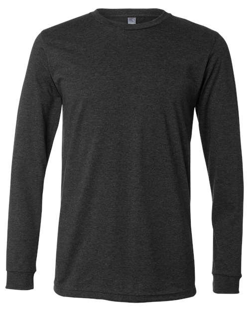 Heather CVC Long Sleeve Tee - Image 8