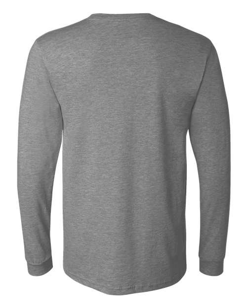 Heather CVC Long Sleeve Tee - Image 12