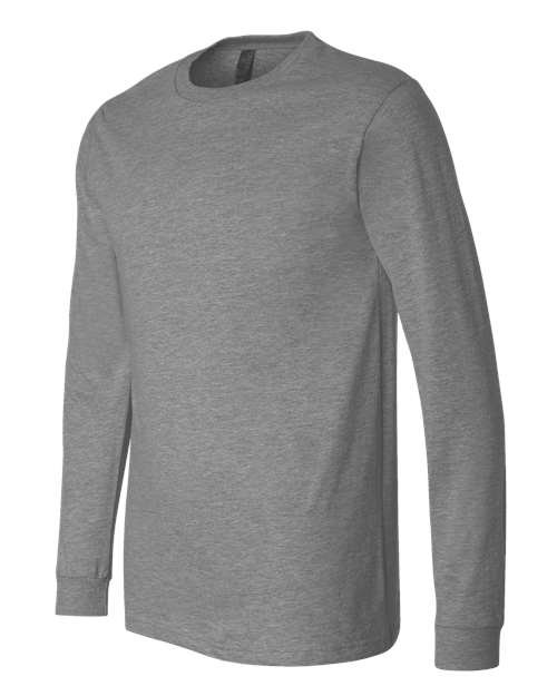 Heather CVC Long Sleeve Tee - Image 13
