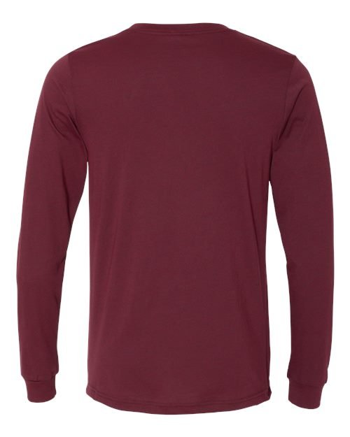 Heather CVC Long Sleeve Tee - Image 18