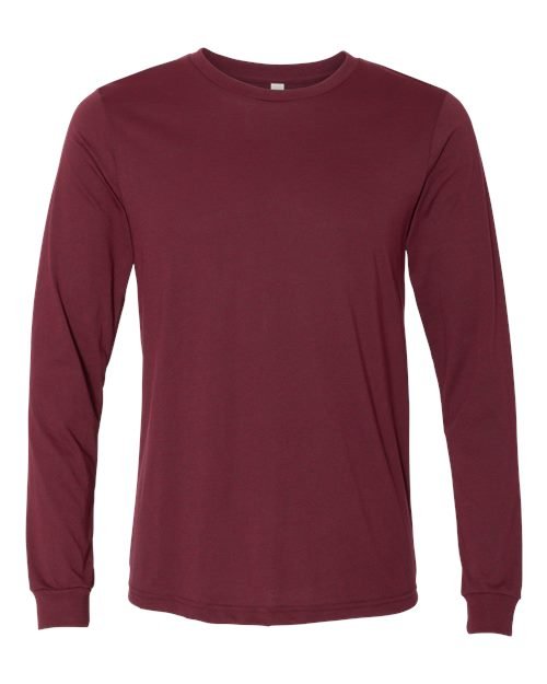 Heather CVC Long Sleeve Tee - Image 17