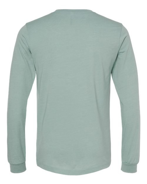 Heather CVC Long Sleeve Tee - Image 52