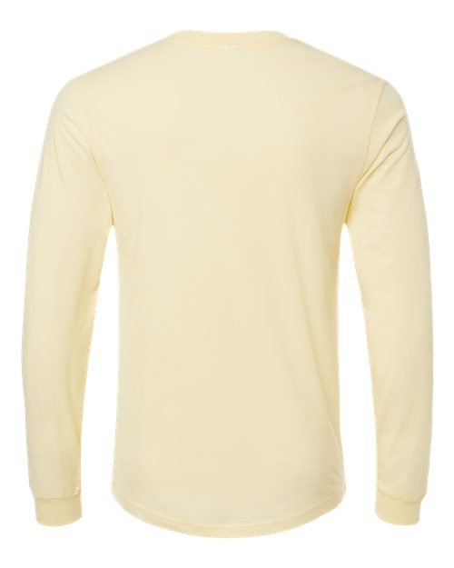 Heather CVC Long Sleeve Tee - Image 64