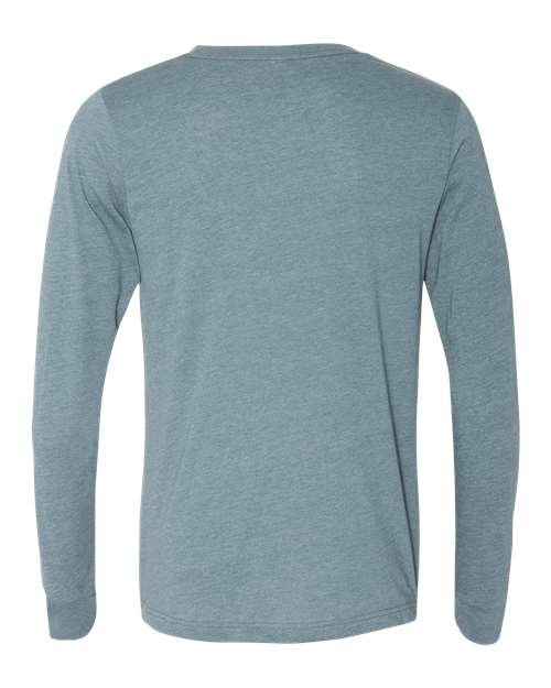 Heather CVC Long Sleeve Tee - Image 127