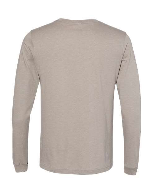 Heather CVC Long Sleeve Tee - Image 130
