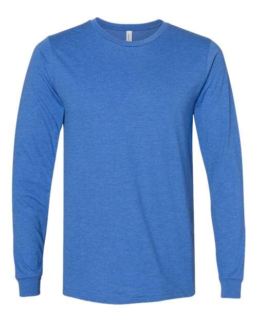 Heather CVC Long Sleeve Tee - Image 135