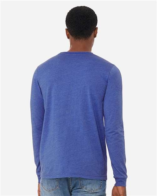 Heather CVC Long Sleeve Tee - Image 140
