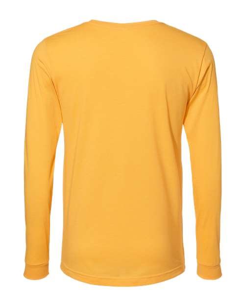 Heather CVC Long Sleeve Tee - Image 142