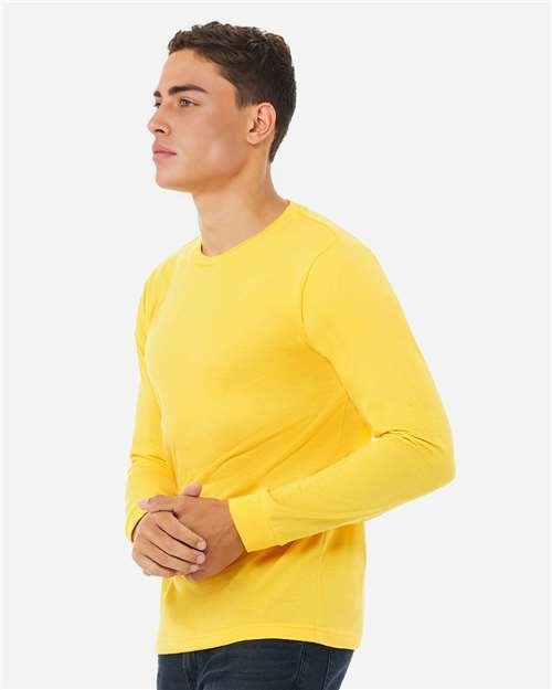 Heather CVC Long Sleeve Tee - Image 145