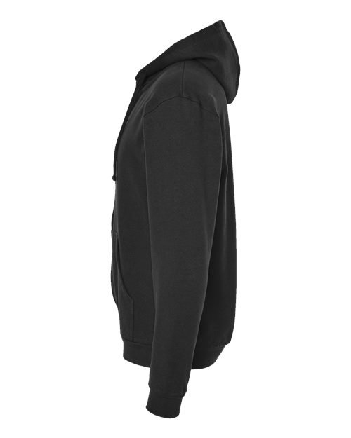 Unisex Full-Zip Hooded Sweatshirt - Image 3