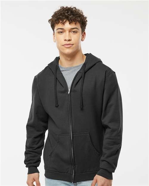 Unisex Full-Zip Hooded Sweatshirt - Image 4