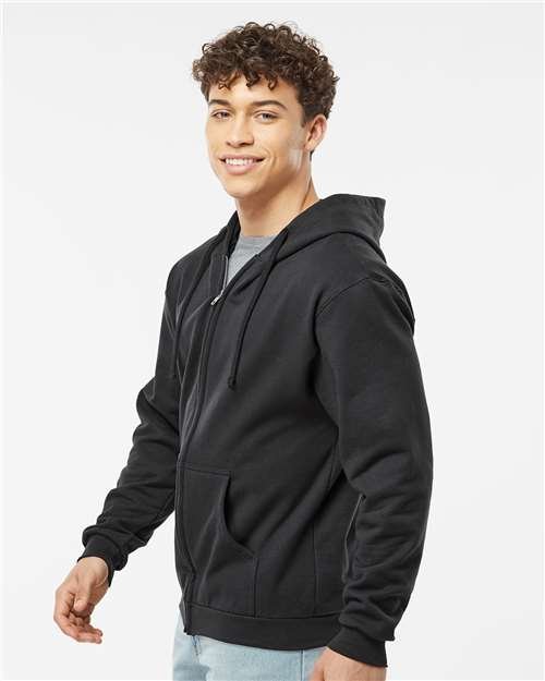 Unisex Full-Zip Hooded Sweatshirt - Image 5