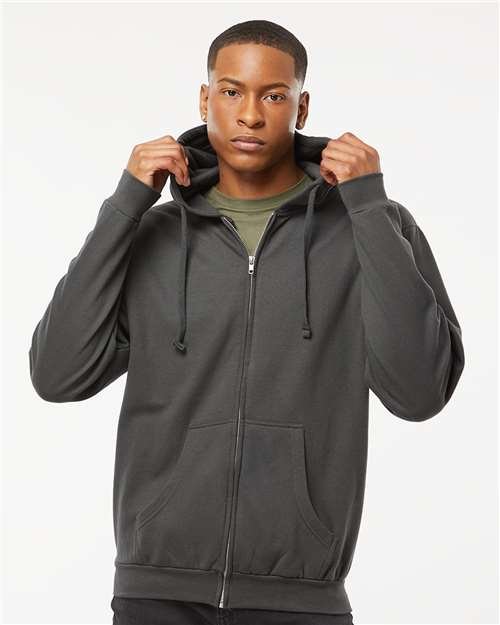 Unisex Full-Zip Hooded Sweatshirt - Image 11