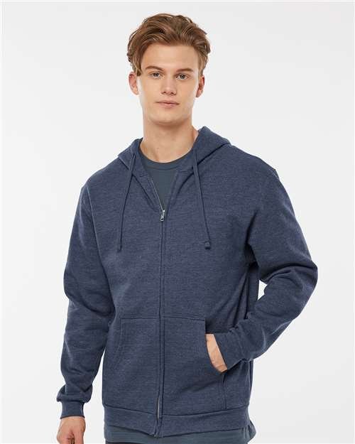 Unisex Full-Zip Hooded Sweatshirt - Image 23