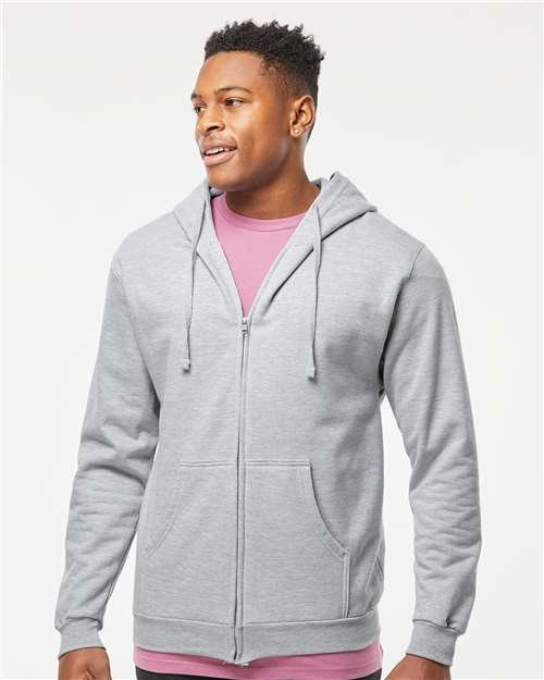 Unisex Full-Zip Hooded Sweatshirt - Image 35