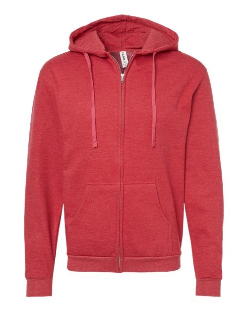 Unisex Full-Zip Hooded Sweatshirt - Image 38