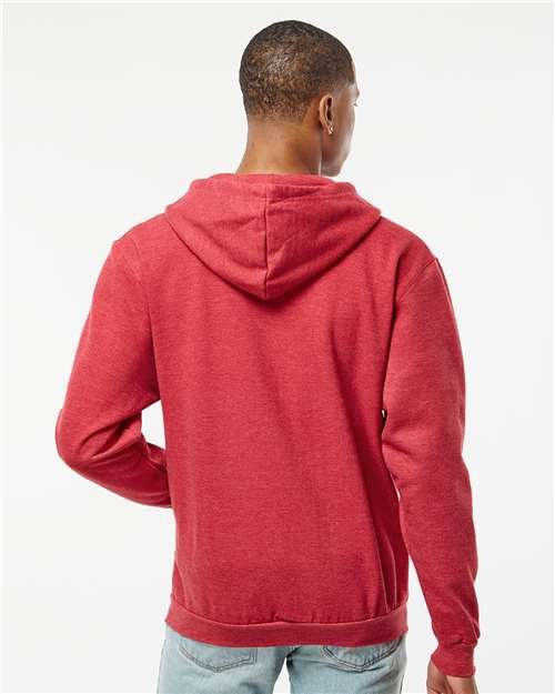 Unisex Full-Zip Hooded Sweatshirt - Image 43
