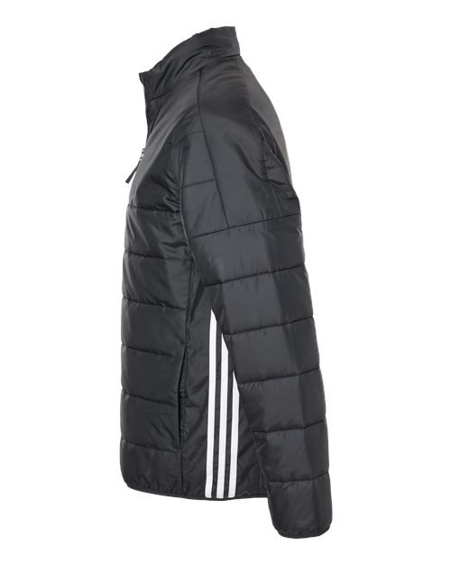 Men's 3-Stripes Puffer Full-Zip Jacket - Image 3