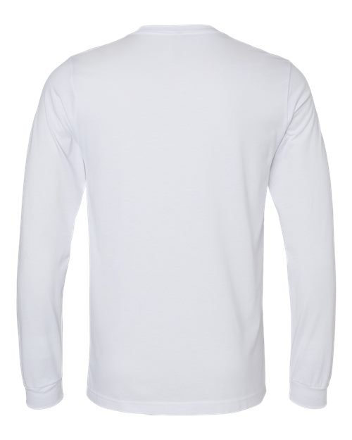 Heather CVC Long Sleeve Tee - Image 154