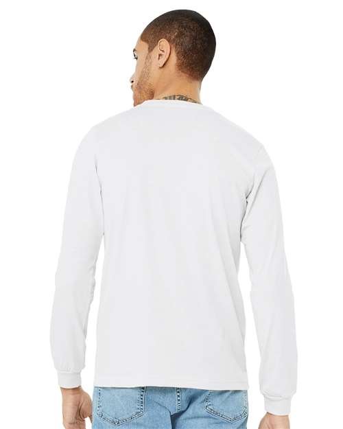 Heather CVC Long Sleeve Tee - Image 158