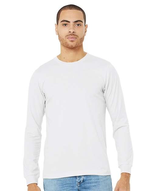 Heather CVC Long Sleeve Tee - Image 156
