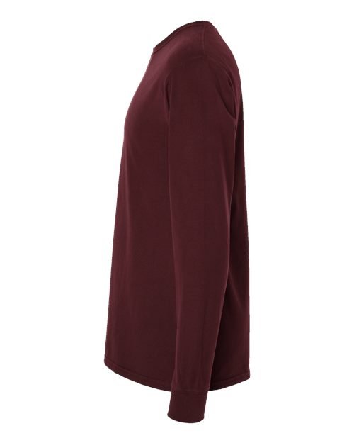 Unisex Garment-Dyed Long Sleeve T-Shirt - Image 90
