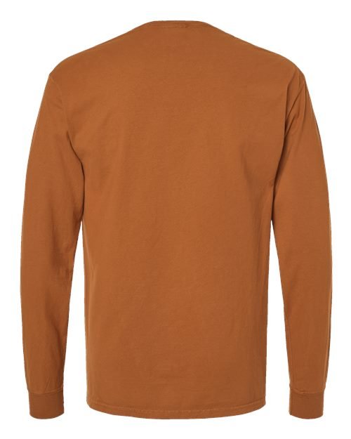 Unisex Garment-Dyed Long Sleeve T-Shirt - Image 165