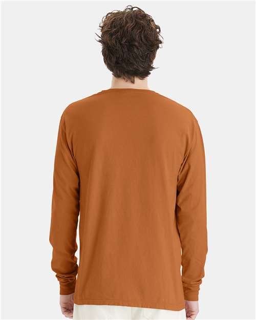 Unisex Garment-Dyed Long Sleeve T-Shirt - Image 169