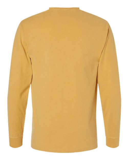 Unisex Garment-Dyed Long Sleeve T-Shirt - Image 9