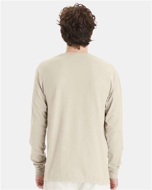 Unisex Garment-Dyed Long Sleeve T-Shirt - Image 129
